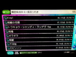 高嶺の花を思い出す(精密採点DX-Gのメモ)